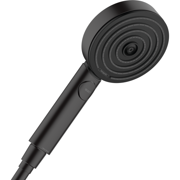 Matt svart Hansgrohe Pulsify Select S 105 Relaxation hånddusj
